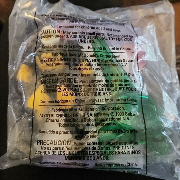 5/$15 McDonald's 1999 happy meal toy. Mystic Knights of Na Nog, Lugad figurine. - Picture 2 of 2